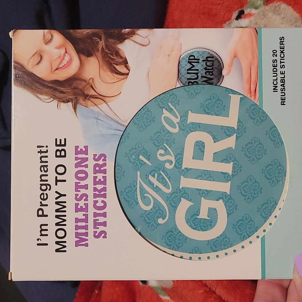 It's a girl/boy mommy to be stickers